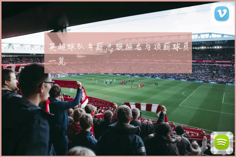 英超球队年薪总额排名与顶薪球员一览