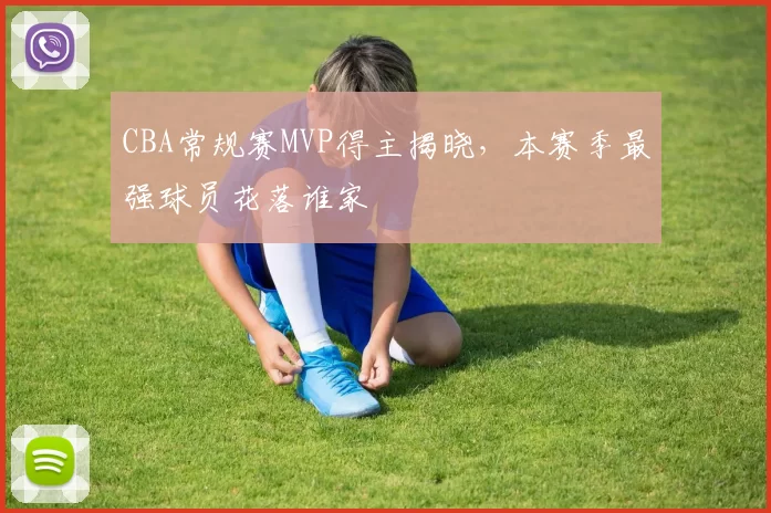 CBA常规赛MVP得主揭晓，本赛季最强球员花落谁家