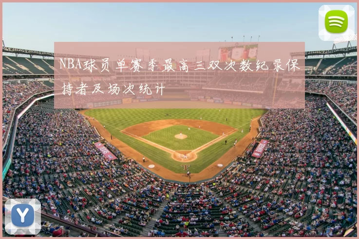 NBA球员单赛季最高三双次数纪录保持者及场次统计